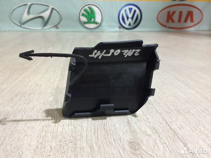 Крышка крюка задняя текстура Skoda Octavia 04-08гг