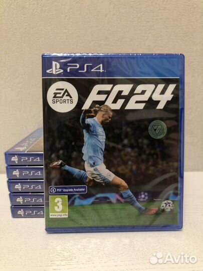 Диск с игрой FIFA 24/FC24 для PS4/PS5