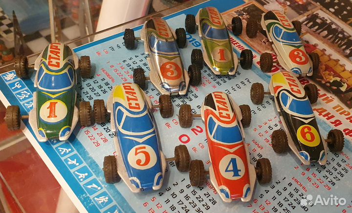 Жестяные машинки СССР