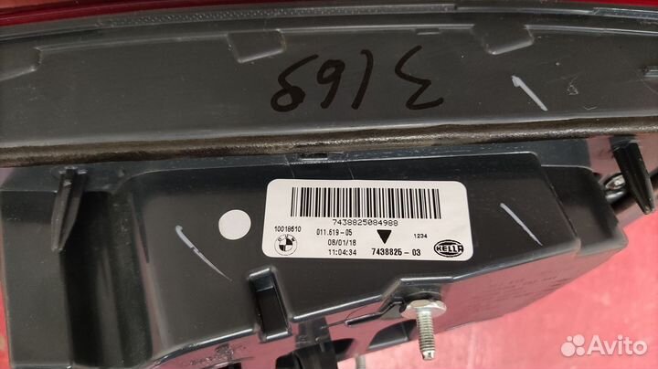 Фонарь задний левый BMW X6 F16