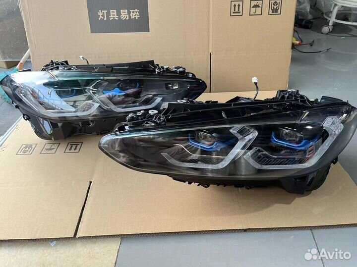 Фары BMW G80 M3/M4 Shadow Line Laser оригинал