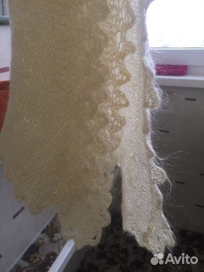 Пуховый платок новый