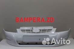 Бампер передний Лада приора 21704 белое облако 240