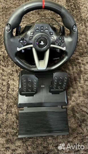 Гоночный руль Hori Racing Wheel Apex для PS4 / PS3