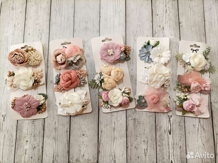 Украшения на волосы, заколки для девочек