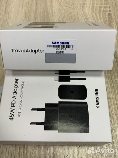 Зарядное устройство Samsung 45w с кабелем ориг