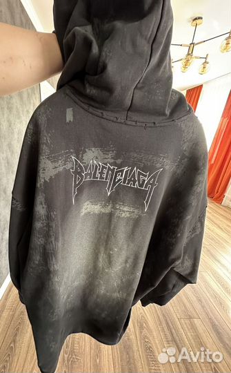 Balenciaga paris moon hoodie