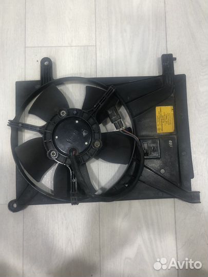 Вентилятор охлаждения на chevrolet lanos