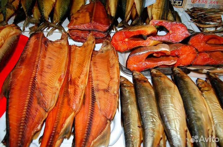 Рыба копчёная, пресервы