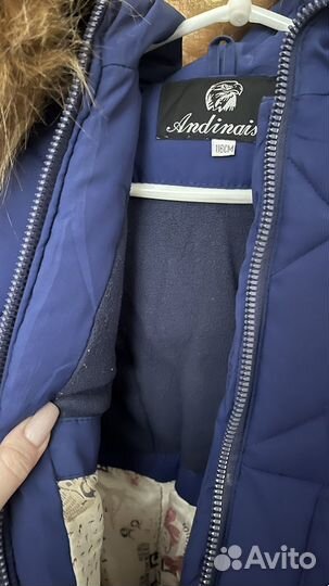 Куртка для девочки 116 зимняя