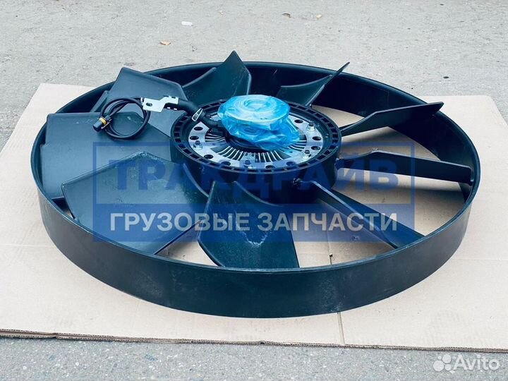 Вискомуфта MAN TGA двигатель D2066 D2676 в сборе