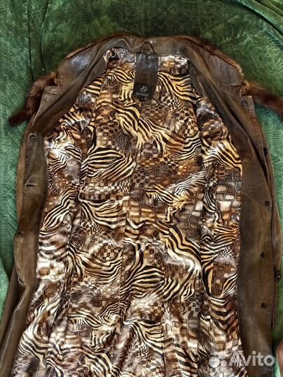 Пальто натуральная кожа с утеплителем