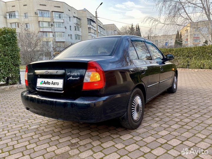 Hyundai Accent 1.5 МТ, 2006, 250 000 км