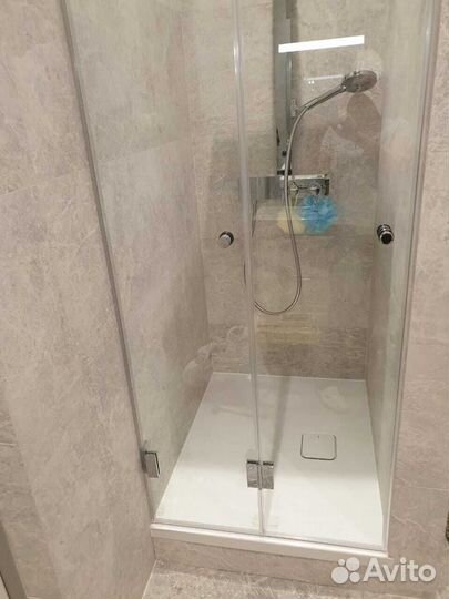 Душевая перегородка из закаленного стекла