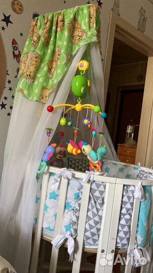 Балдахин в детскую кроватку