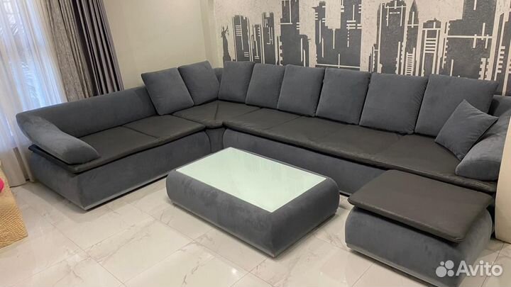 Перетяжка и ремонт мягкой мебели. Кожзам, текстиль