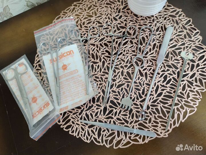 Малый набор хирургических инструментов