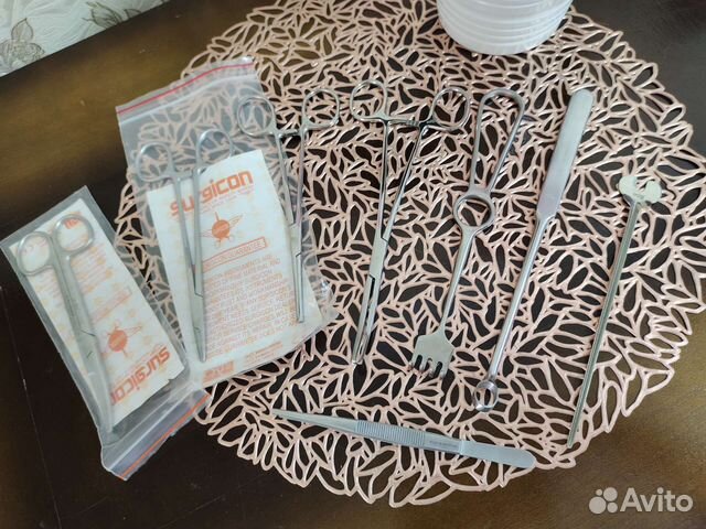 Малый набор хирургических инструментов