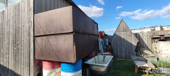 Емкость для воды металлическая