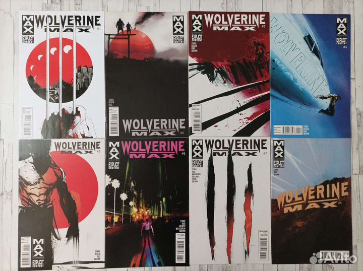 Wolverine MAX #1-15 eng marvel