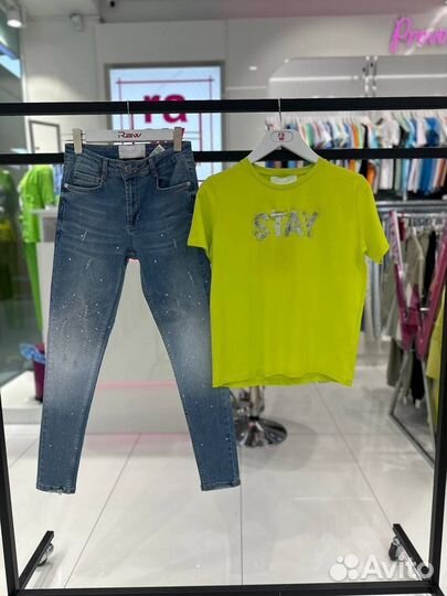 Женские джинсы Турция. Размер 48