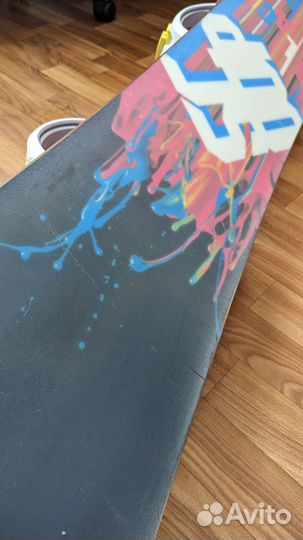 Сноуборд комплект Black Fire ростовка 150