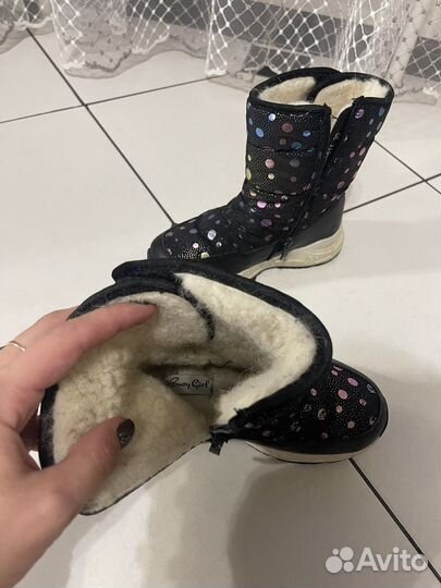 Сапоги зимние для девочки 30 размер