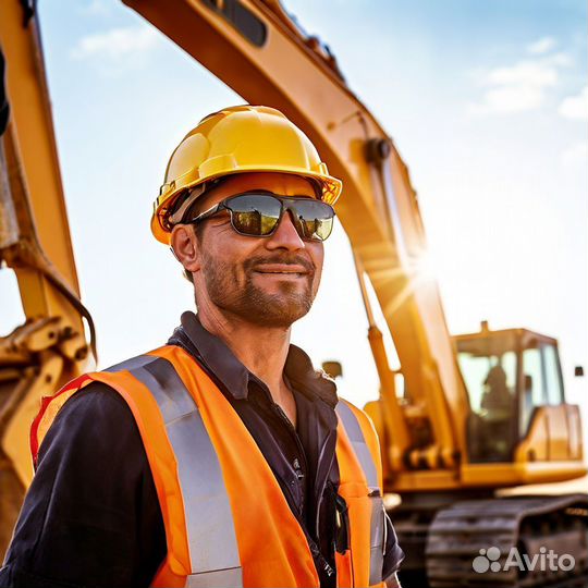 Машинист гусеничного экскаватора