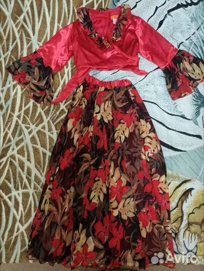 Новогодний костюм цыганки 134-140