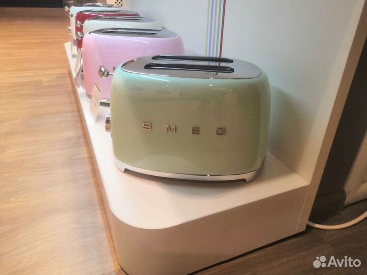 Тостер Smeg tsf01 все цвета