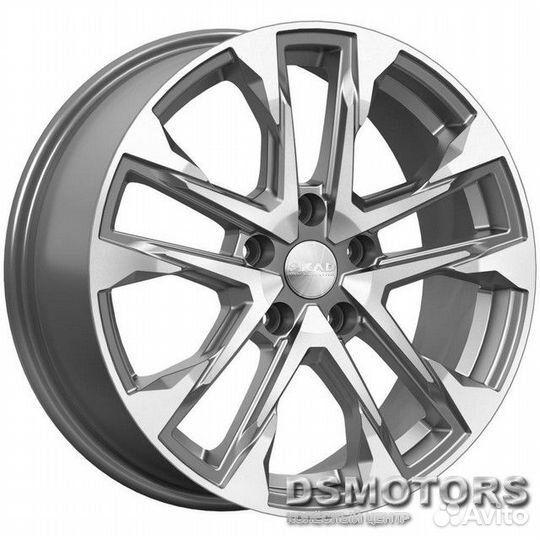 Диски Атакор 7.0/17 5x112 ET45 d57.1 алмаз графит