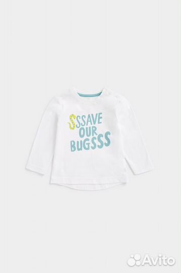 Рубашка и футболка в комплекте Mothercare для мальчика, 110 см (5 лет)