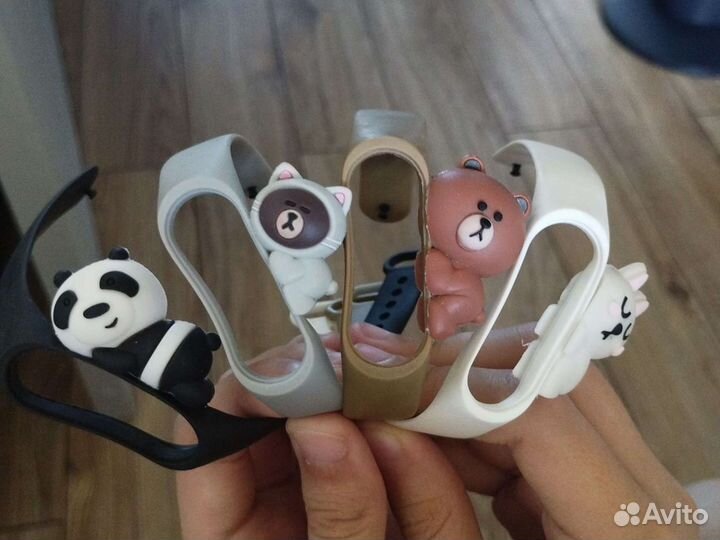 Фитнес браслет часы xiaomi mi band 4 с браслетами