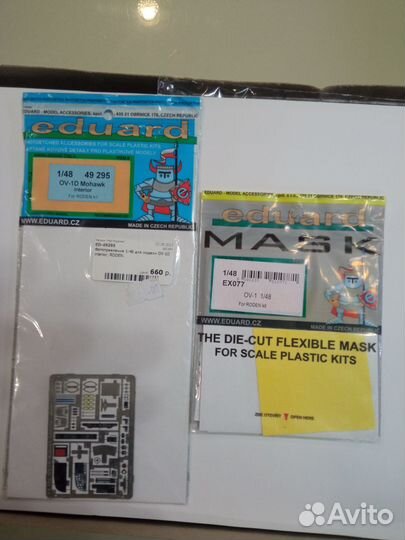 Сборная модель самолета 1:48 Grumman OV-1A Mohawk