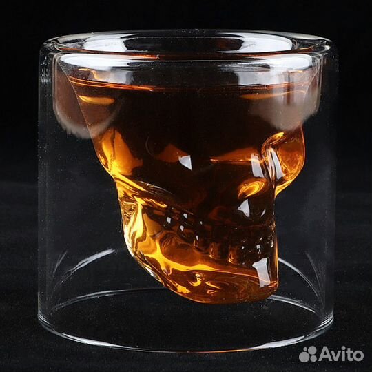 Рюмка - череп