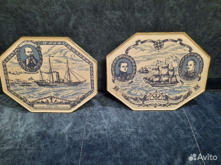 Декоративное настенное панно, фаянс