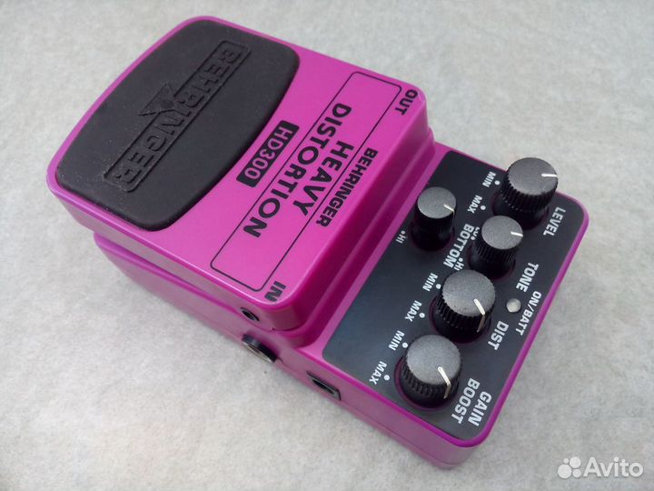 Behringer HD300, Boss MD-2 Mega