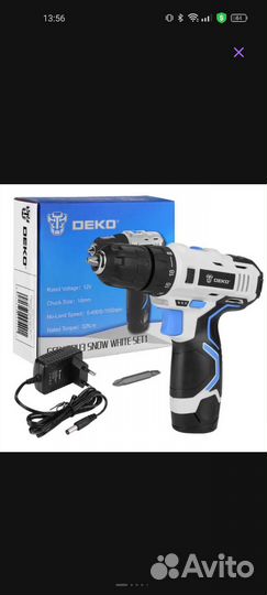 Шуруповёрт deko
