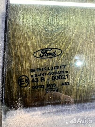 Стекло двери заднее левое Ford Mondeo III 2 2007