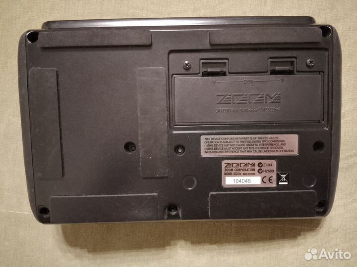 Гитарный процессор Zoom G2.1u