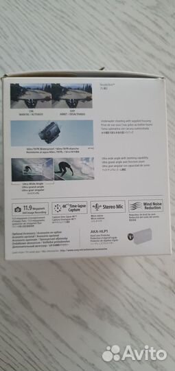 Экшн камера sony hdr as50