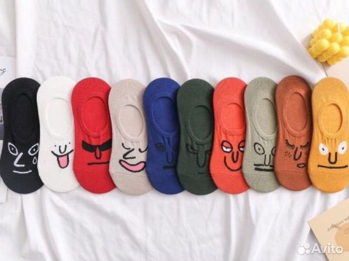 Носки следки в подарок набор 10 пар