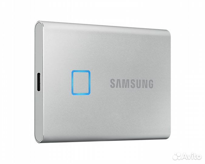 Портативный SSD Samsung T7 Touch 1Тб серый