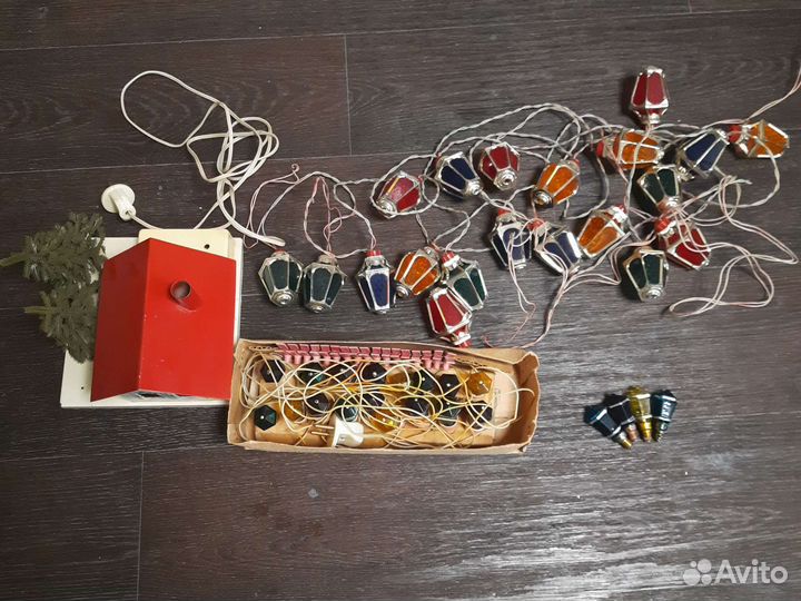 Новогодние елочные игрушки СССР