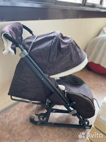 Коляска санки