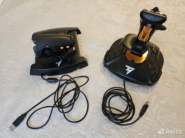 Thrustmaster t.16000m FCS hotas рус и руд