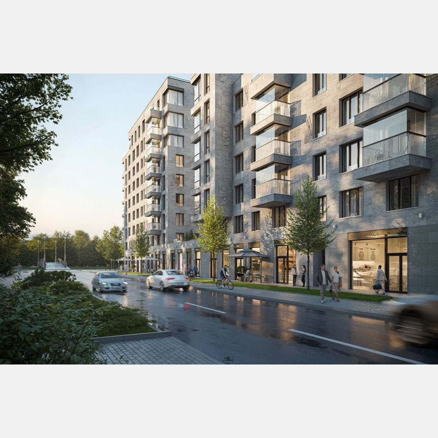 1-к. квартира, 46,6 м², 9/9 эт.