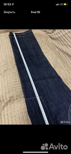 Джинсы широкие