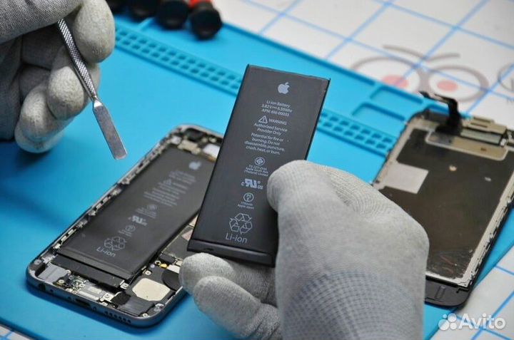 Аккумулятор для iPhone 5 + установка