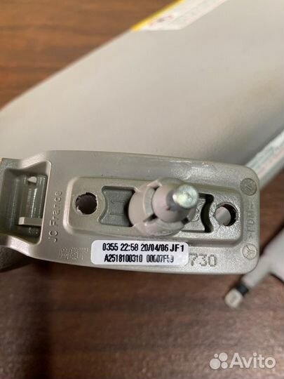 Козырек солнцезащитный Mercedes R-Class W251 3.0